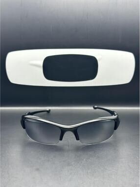 Oakley Flak Jacket 1.0 Polished Black  W/Grey lenses